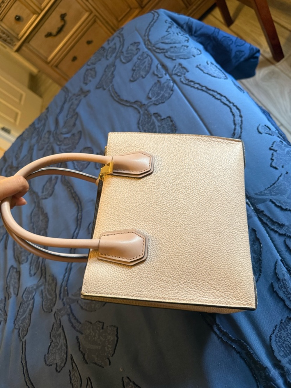 Michael Kors Blush Pink Mini Satchel - Picture 2 of 6